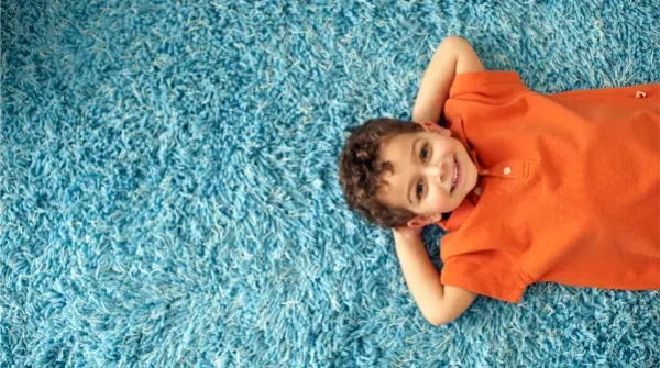 BoyonCarpet Clean and healthy carpet after professional cleaning in Chestermere home