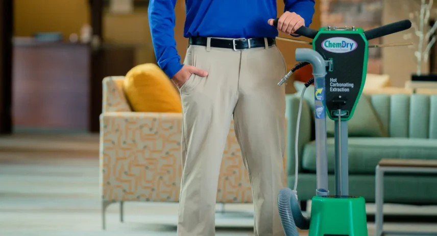 Leather armchair suitable for professional upholstery cleaning in Calgary to remove stains, odours, and everyday dirt buildup