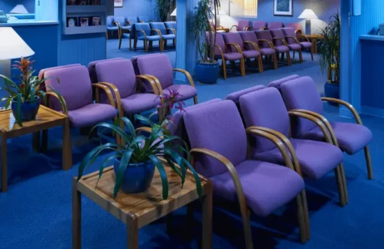 Clean commercial waiting area showing why carpet cleaning is important for maintaining a fresh, professional space.